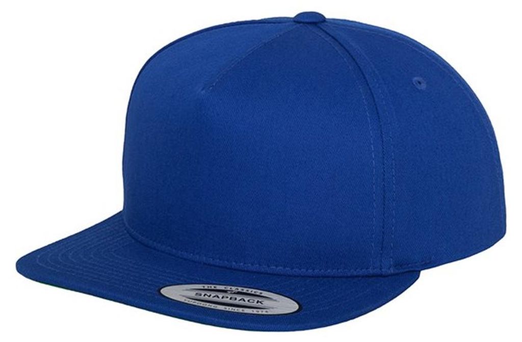 Flexfit - "Classic" Snapback Mütze 5 Segmente LT1210 (Einheitsgröße) (Königsblau)