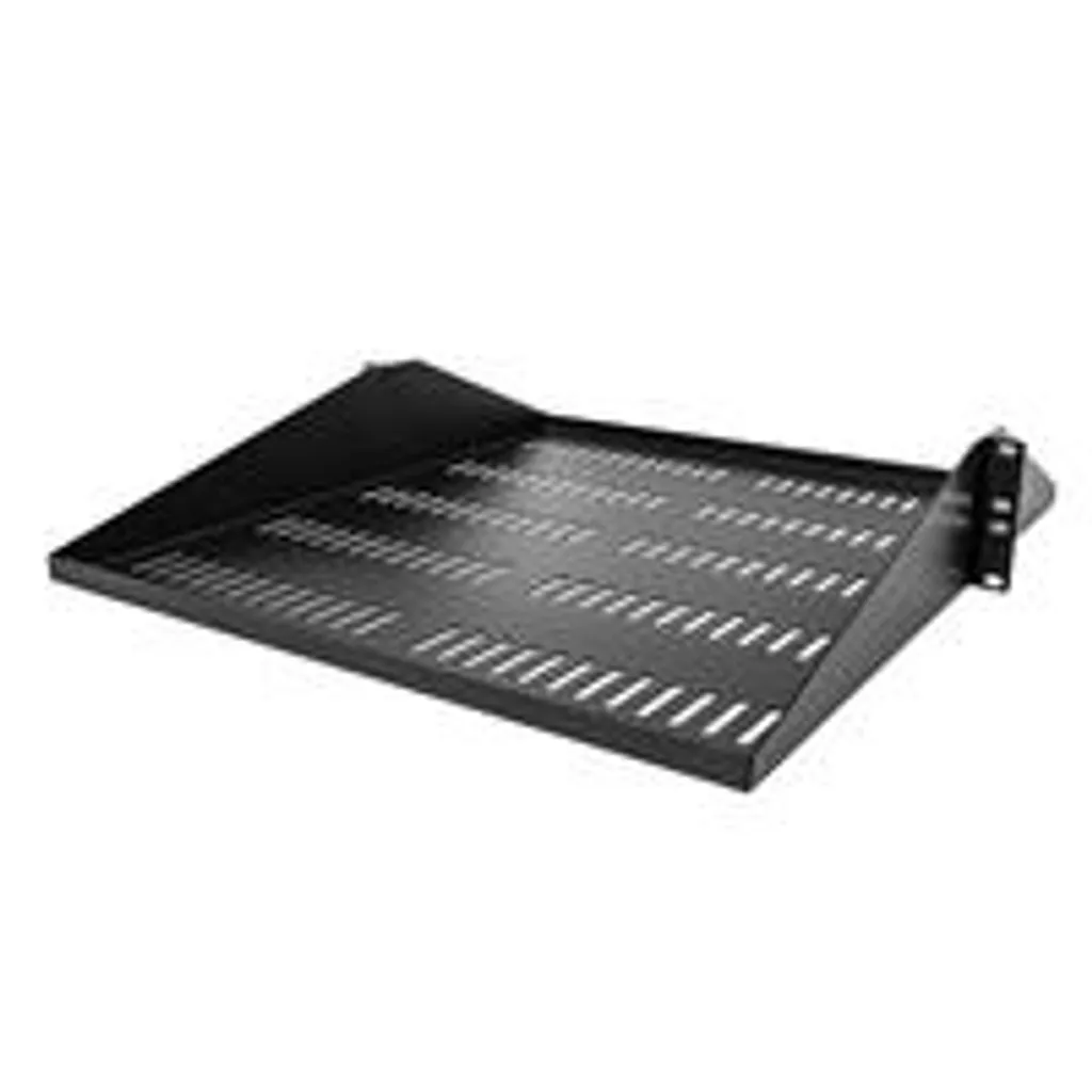 Étagère de Rack Perforée 2U - Support Robuste 91kg pour Baie 19 pouces