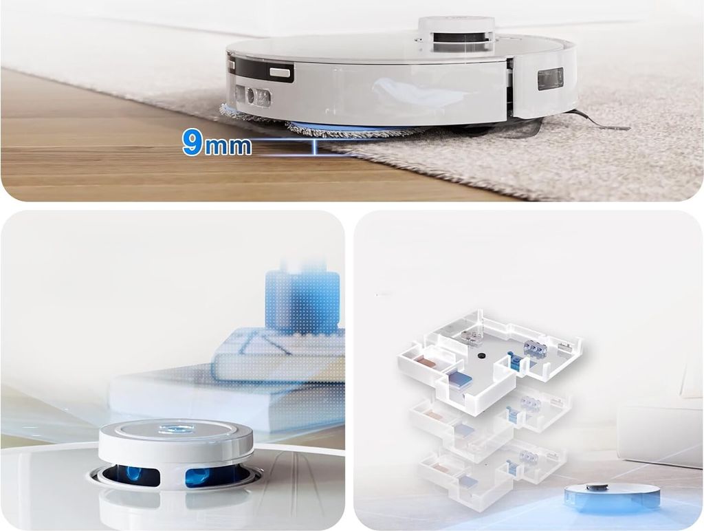 Robot sprzątający Ecovacs Deebot T30 Pro OMNI biały Zdjęcie produktu 13