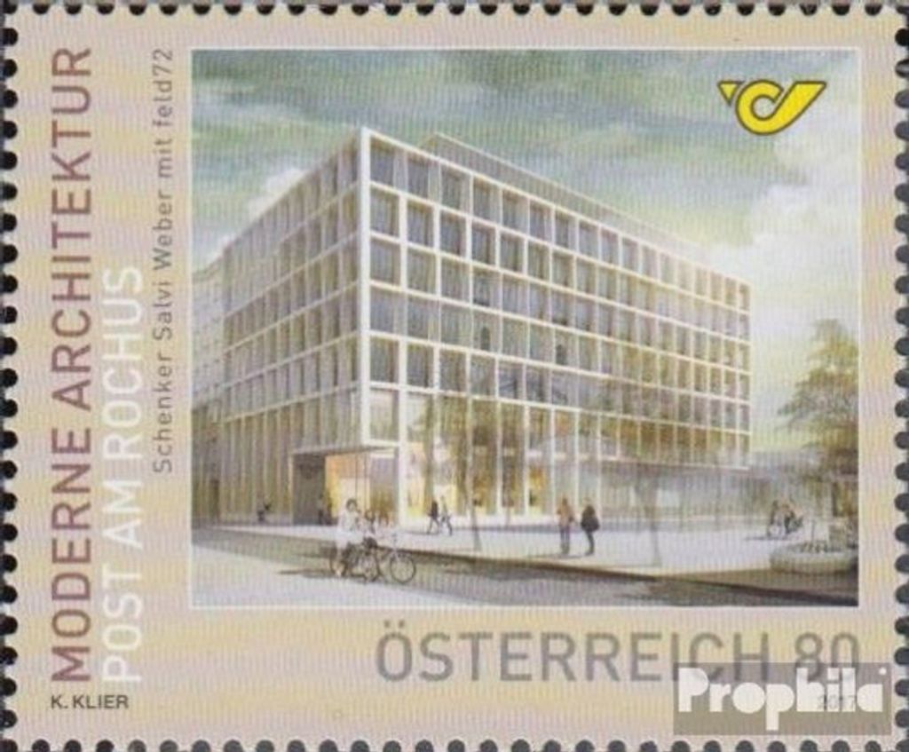 Briefmarken Österreich 2017 Mi 3357 (kompl.Ausg.) postfrisch Architektur