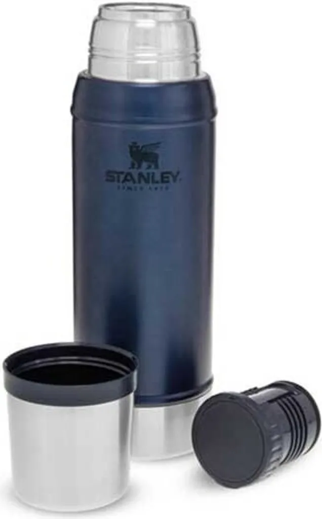 Bouteille Isotherme Stanley 0,75L Thermos Inox Hammertone Lake Bleu