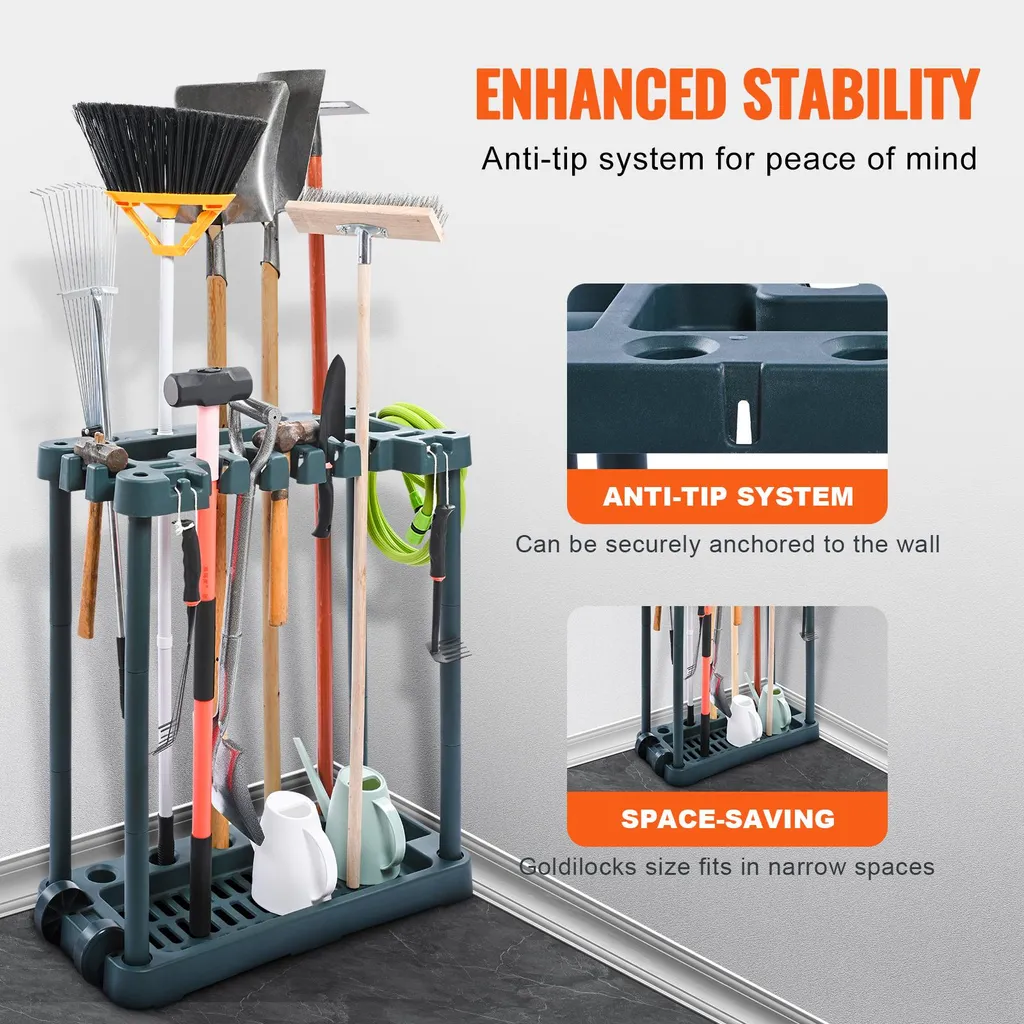 Organisateur d'outils ultra-durable 10 compartiments - Structure antichoc Pro