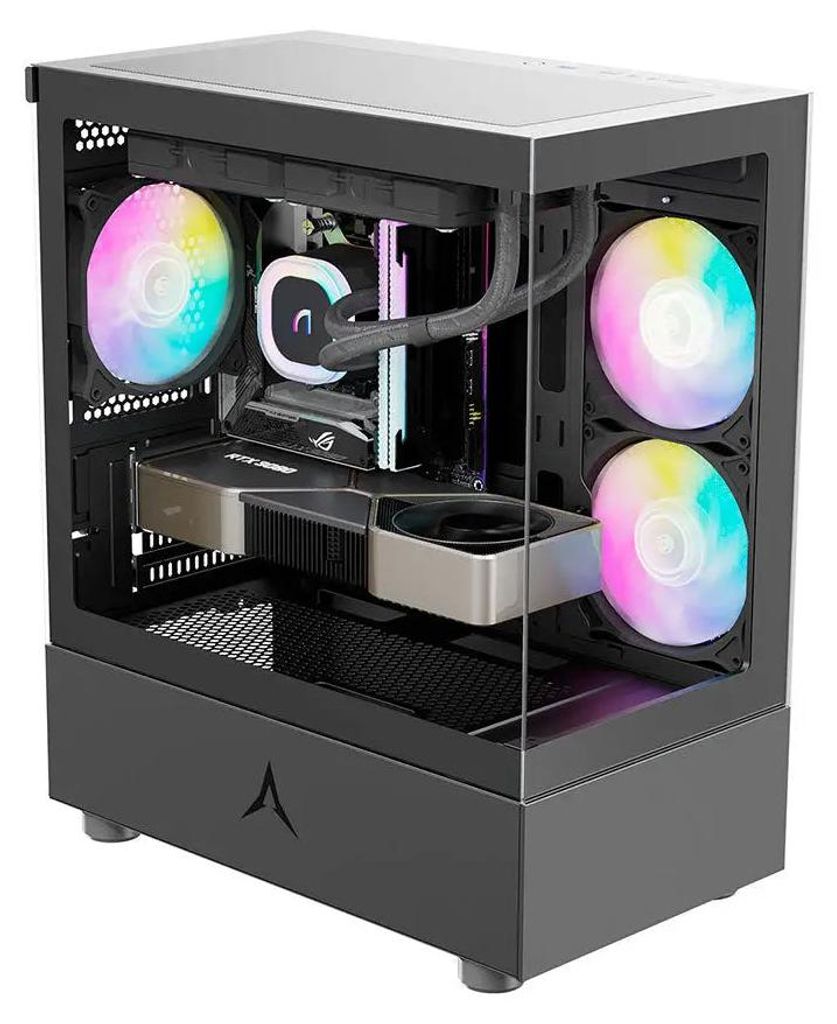 Gehäuse Spire U20M, Mini, Micro-ATX Tower, schwarz