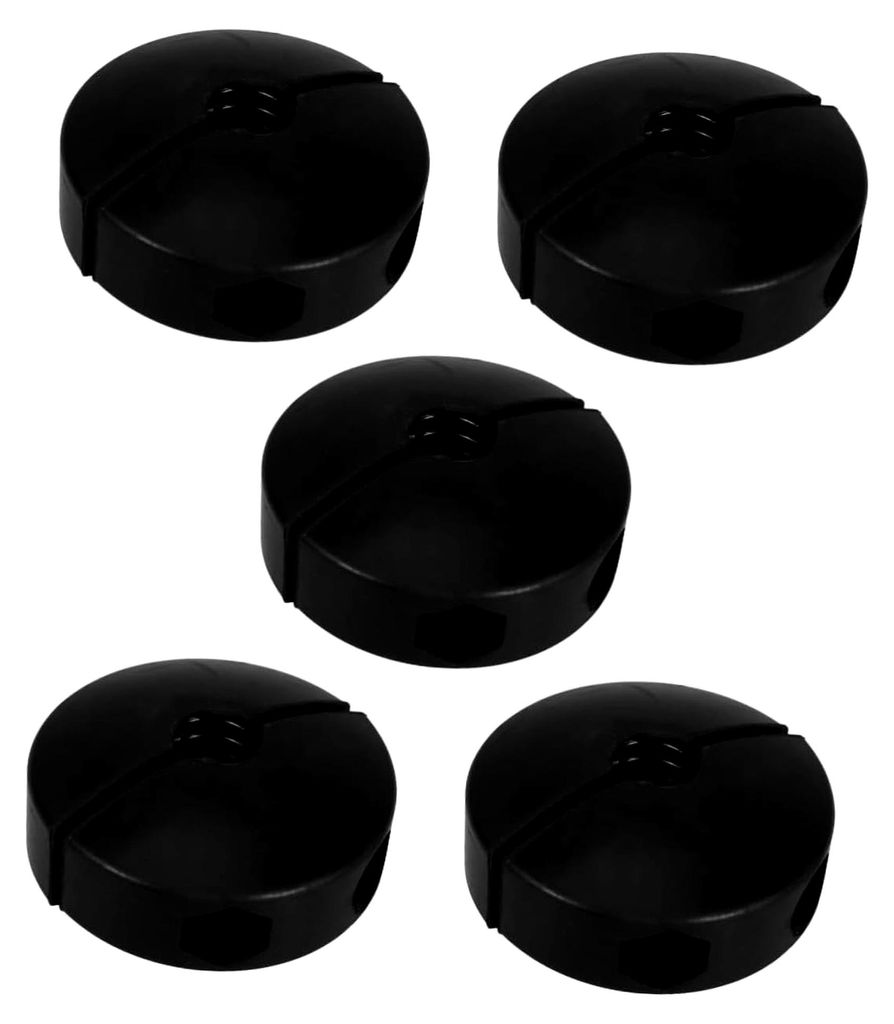 5 Stück Gummibälle als Stopper für Schlauchaufroller und verstellbare Schlauchstopper für Luftschläuche mit Innendurchmesser, einfache Install...