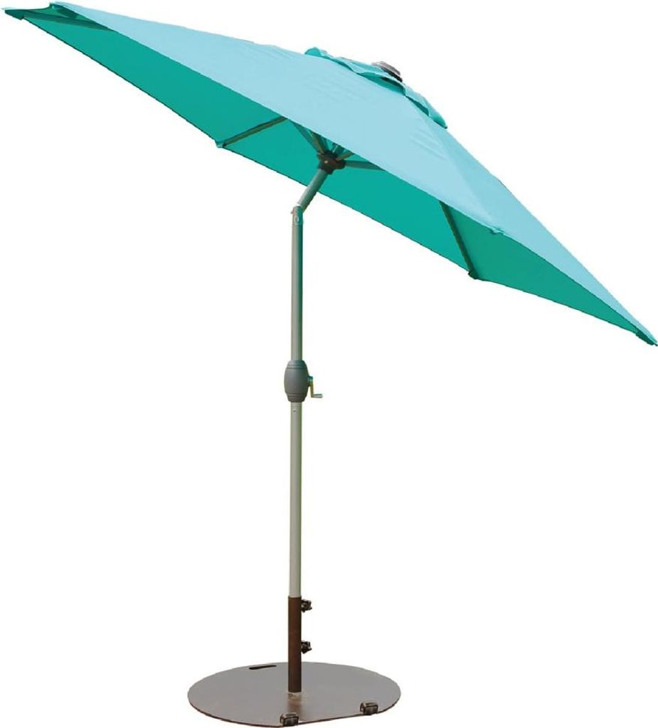 Primaster Sonnenschirm Ingenio türkis türkis, Ø 2,5 m