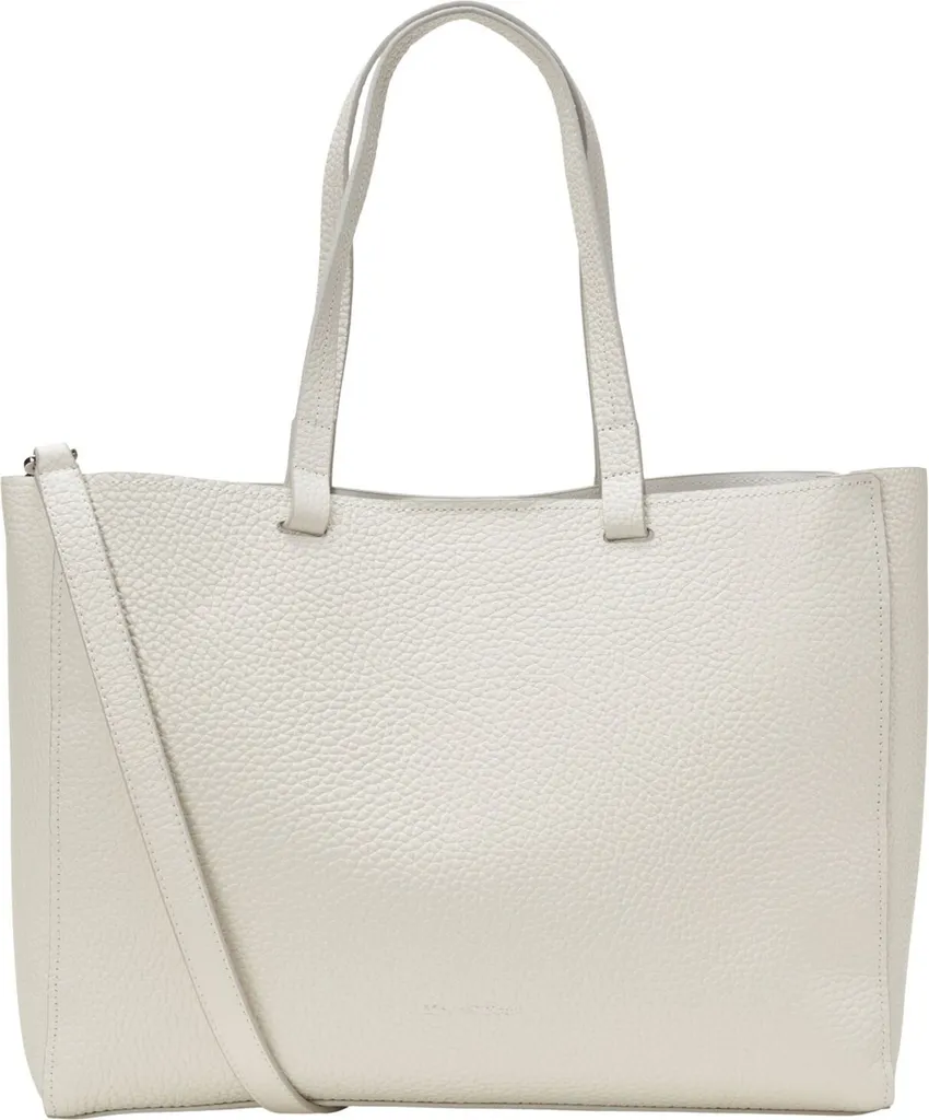 Grand Sac Cabas en Coton Blanc Marc O'Polo | Modèle Busin Shopper Naturel