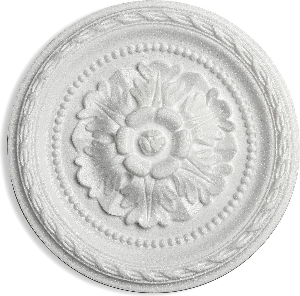 Decosa Rosette Danielle, weiß, Ø 30 cm - 1 Stück Produktbild 