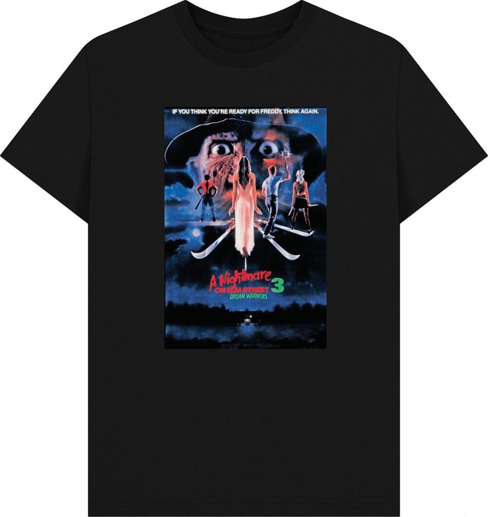A Nightmare On Elm Street - "Ready for Freddy" T-Shirt für Herren/Damen Uni PN1871 (XL) (Schwarz)