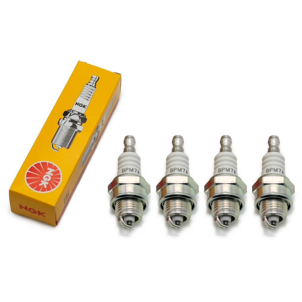 Kit de bougies d'allumage NGK 4x BPM7A, 3201 / 4502 / 7321 Image du produit 
