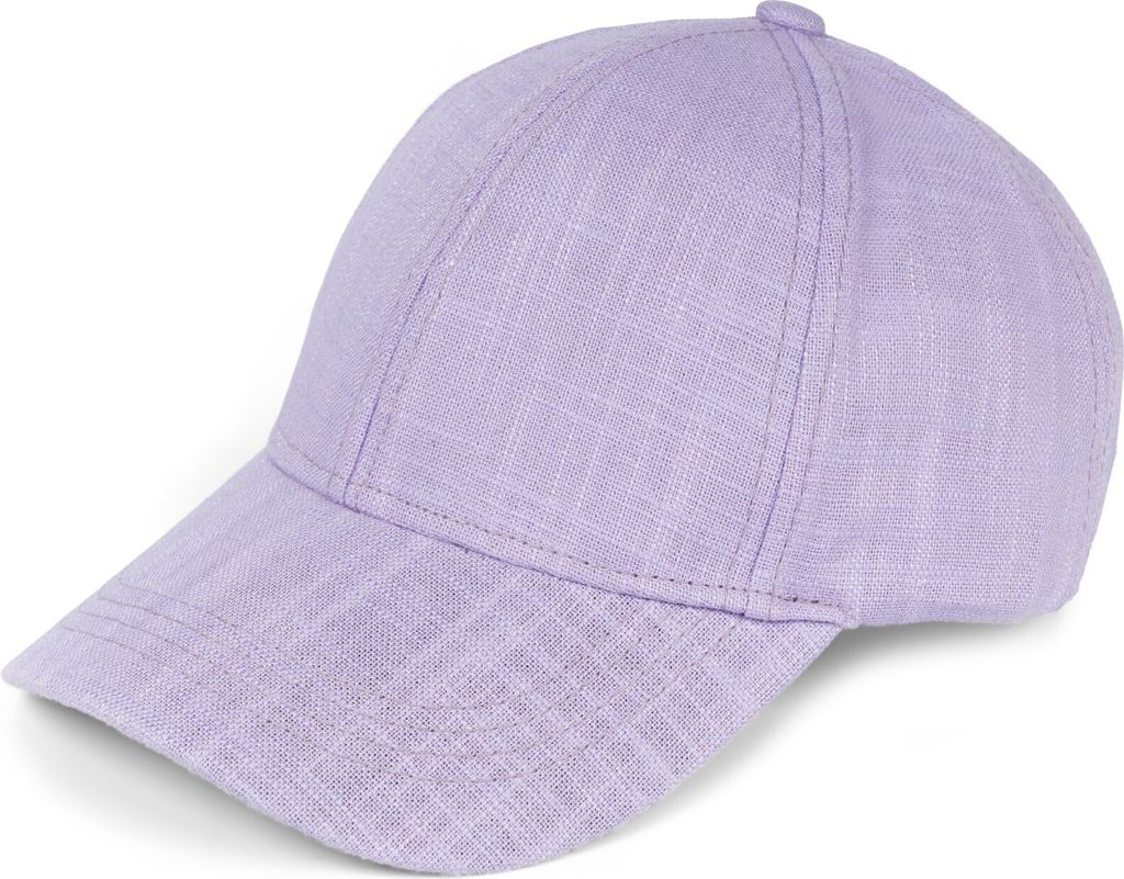 styleBREAKER Uni Leinen Baseball Cap | Verstellbare 6-Panel Basecap mit gebogenem Schirm | Atmungsaktive Sommer Mütze mit Metallschnalle | Leicht,...