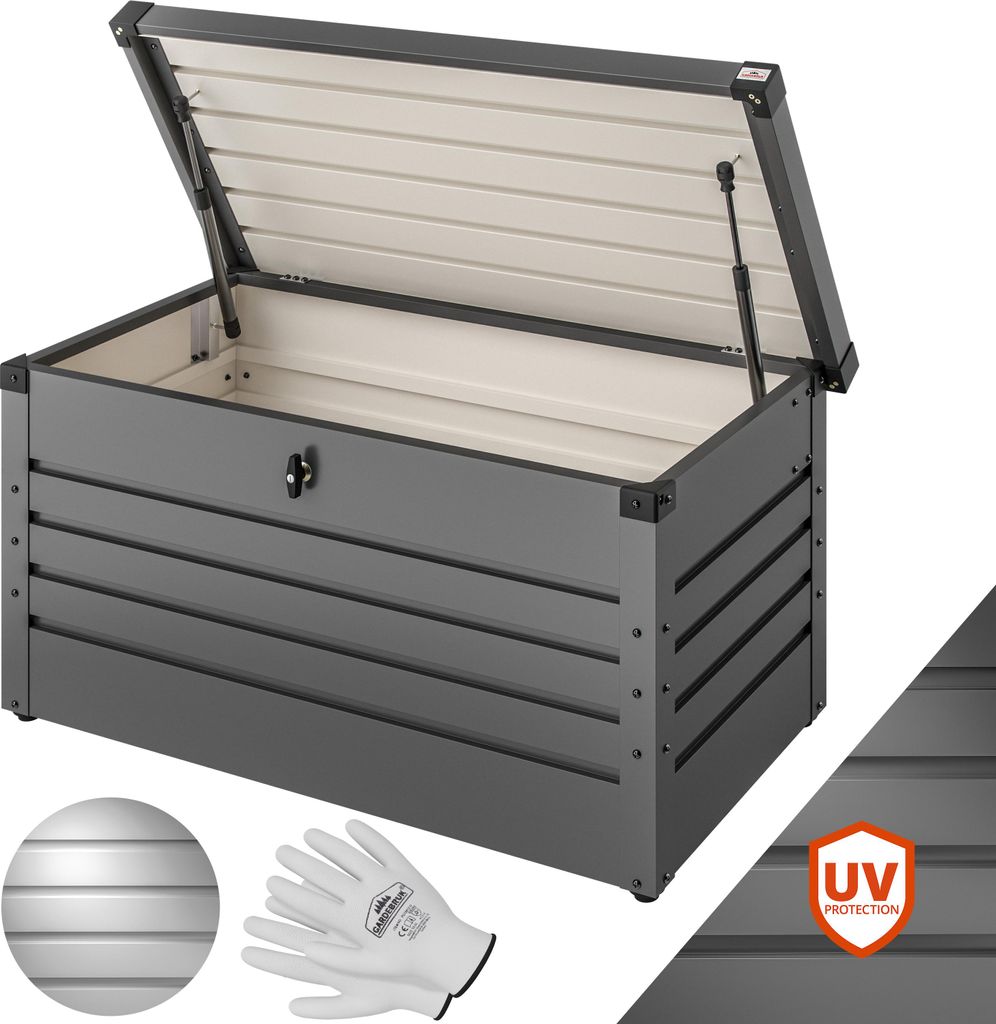 GARDEBRUK® Baule da Esterno con Coperchio 2 Chiavi 385L Immagine del prodotto 