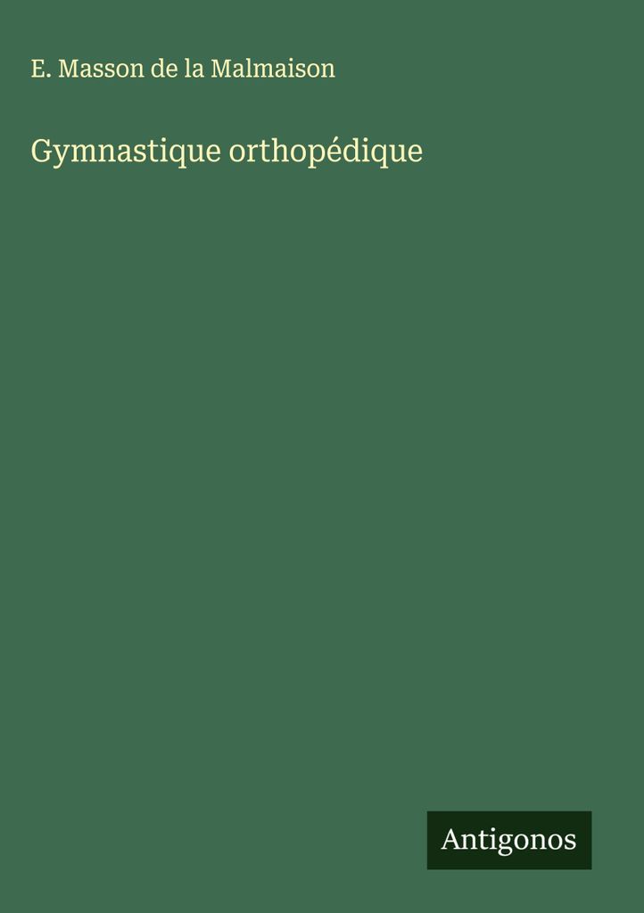 Orthopädische Gymnastik