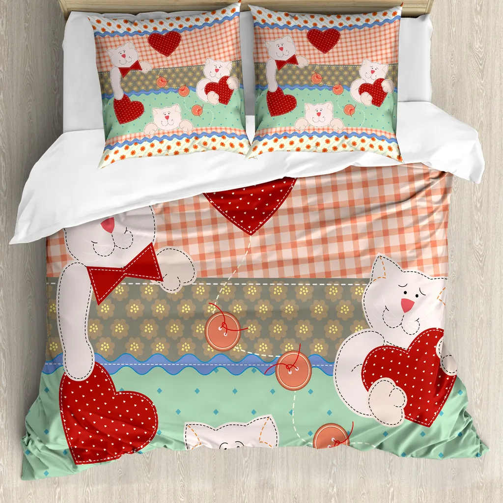 Copripiumino Antiacaro ABAKUHAUS 155x220 Orsetti per Allergici