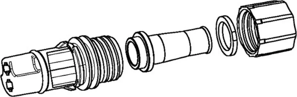Connettore HELLA 9XX 340 879-001 | Originale per Rimorchi 24V ADR
