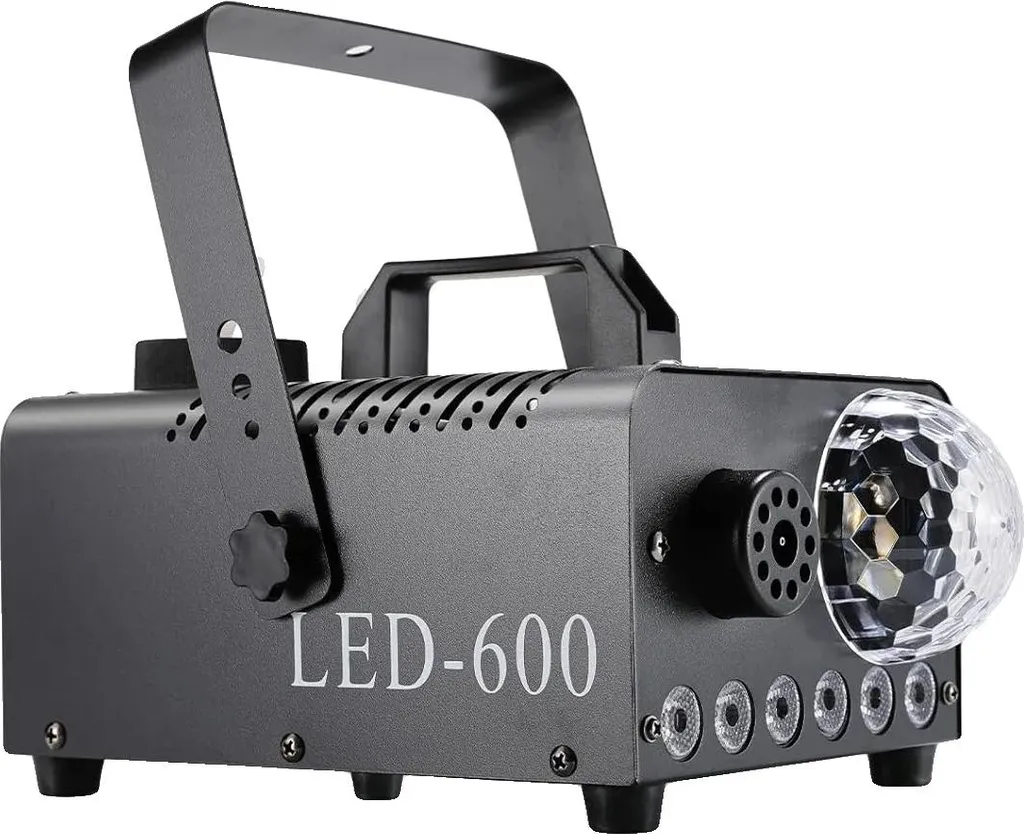 Machine à fumée et lumières RGB pour soirée et effets de scène disco