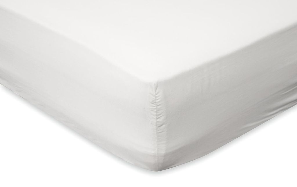 Eleganzzz Spannbetttuch Perkal-Baumwolle – Weiß – 70x200 – 35 cm Eckhöhe – kühl & knitterarm