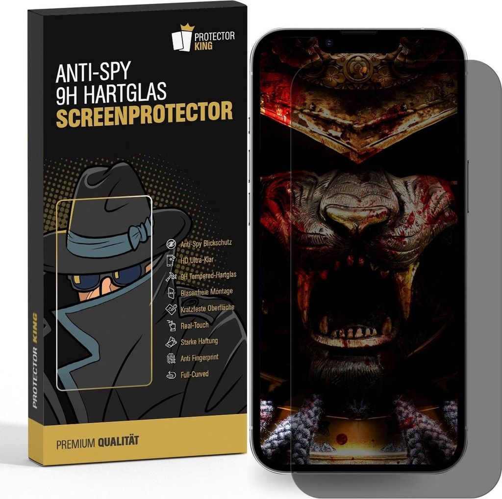 4x Blickschutz 9H Panzerglas für iPhone 17e Anti-Spy Sichtschutz echtes Tempered Glass Schutzfolie Schutzglas Displayschutz Screen-Protector