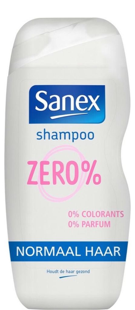 Sanex Shampoo Zero % Normaal 250 ml Produktbild 