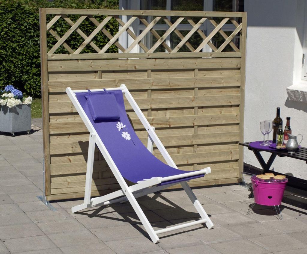 Plus Zaun Bergen mit Rankgitter 180 x 150 cm Produktbild 