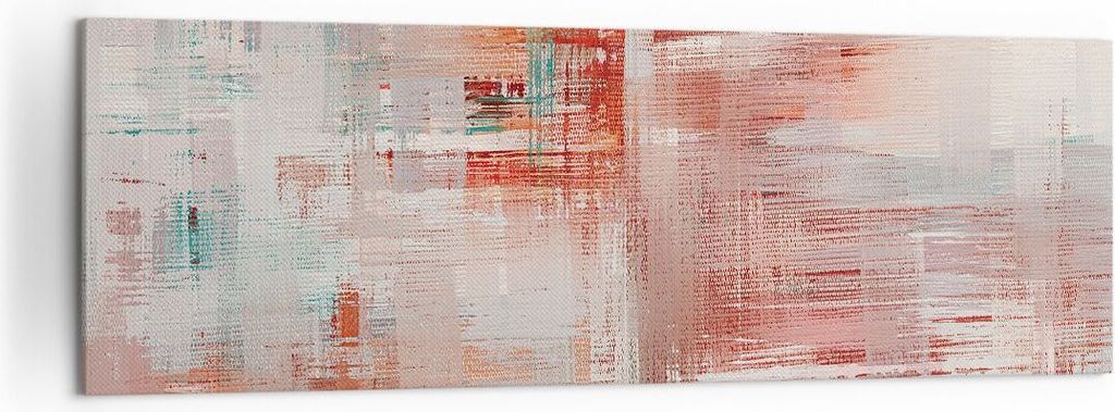 Bild auf Leinwand - Leinwandbild - Einteilig - Verschwommen Abstraktion Modern - 160x50cm - Wand Bild - Wanddeko - Wandbilder - Leinwanddruck - Bil...