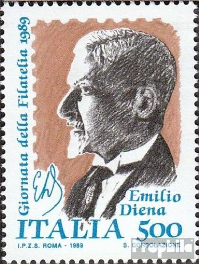 Briefmarken Italien 1989 Mi 2101 (kompl.Ausg.) postfrisch Tag der Briefmarke