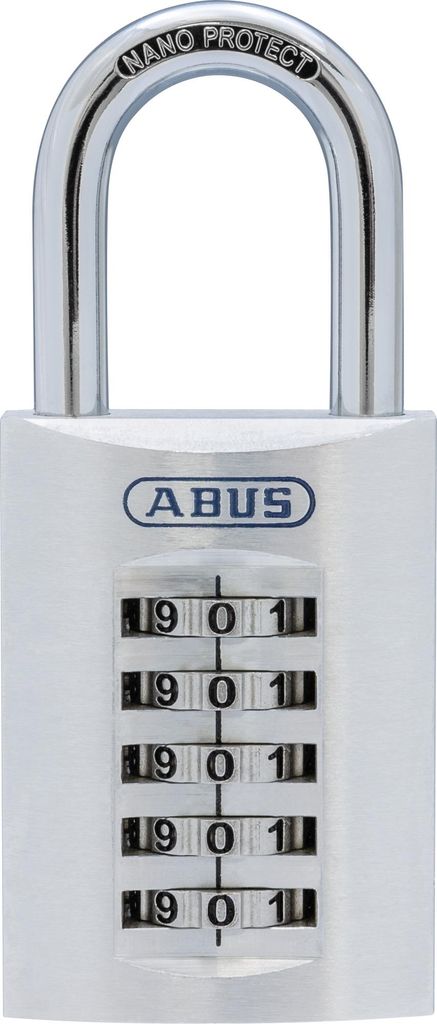 ABUS 183AL/45 - 5-stelliger Code, Vorhängeschloss, Produktbild 
