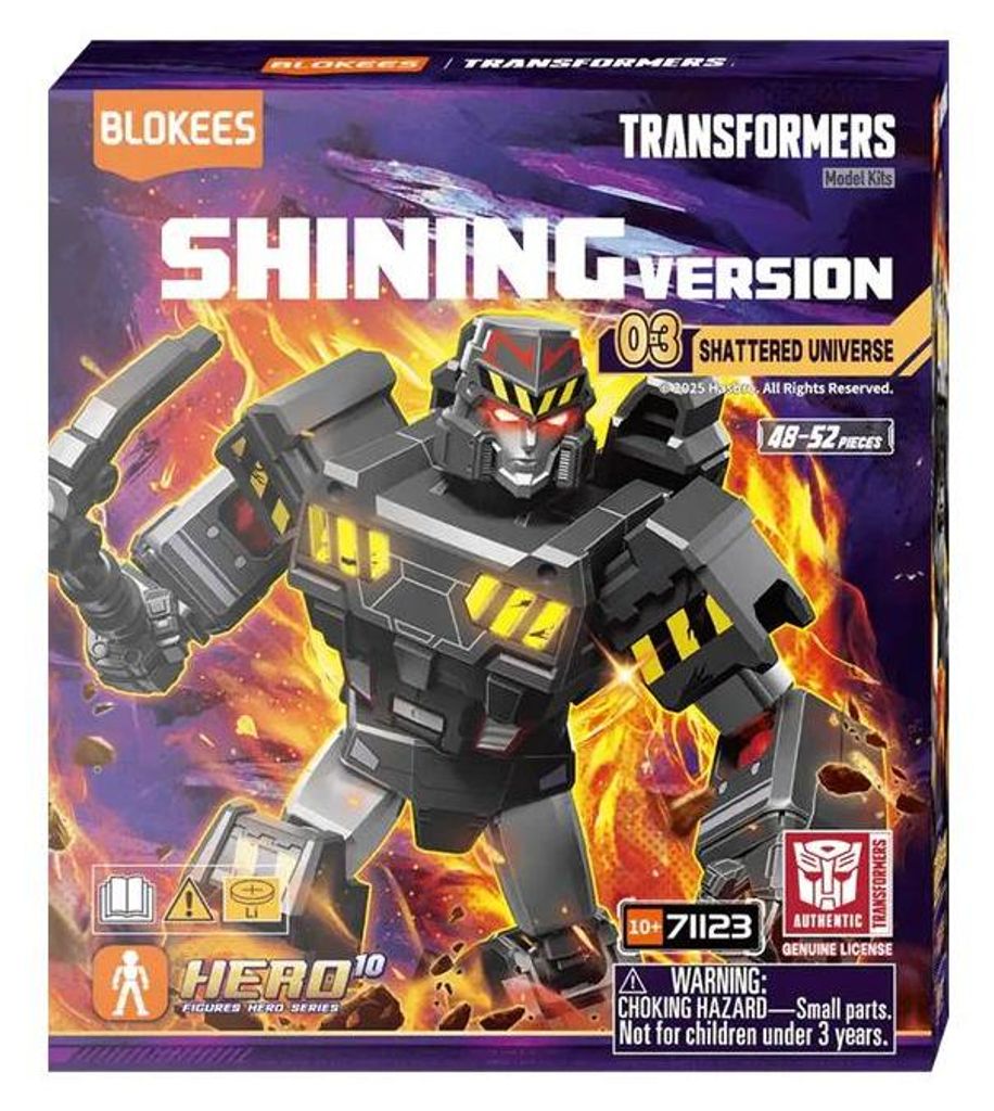 Transformers Shining Version 03 Shattered Universe Blokees Produktbild 