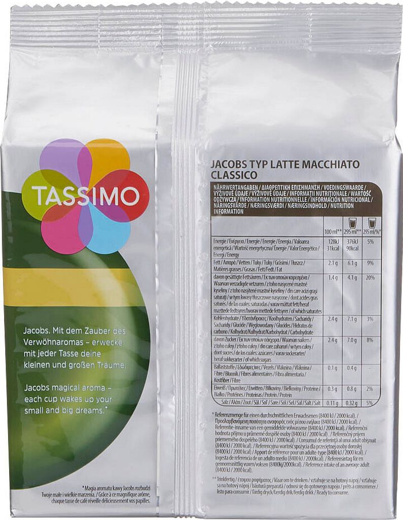 Tassimo Kapseln Jacobs Typ Latte Macchiato Classico | 8 Produktbild 9