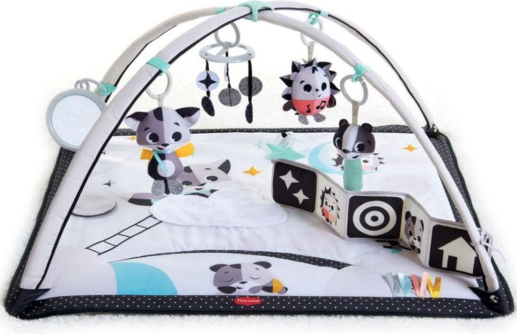 Tiny Love Black&White Gymini, 2-in-1 Spielmatte Baby mit Produktbild 