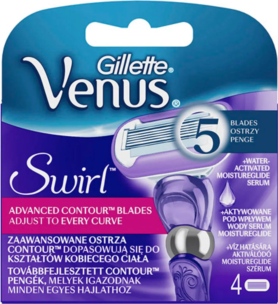 Gillette Venus Swirl Ricambi: 5 Lame per una Rasatura Impeccabile