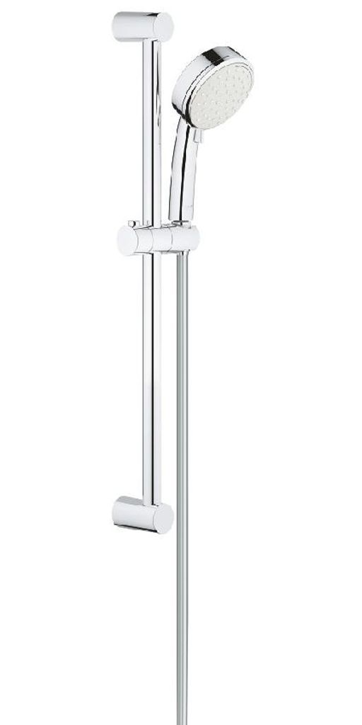 Tempesta Cosmopolitan 100 Duschstangen-Set, 2 Strahlarten, Chrom