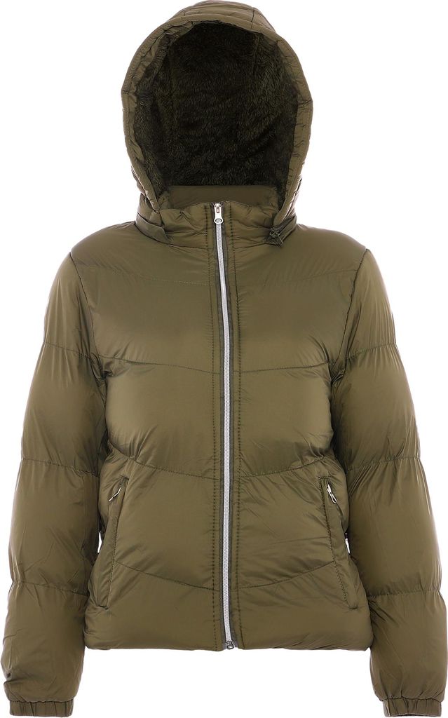 NAEMI damen pufferjacke - olive, L