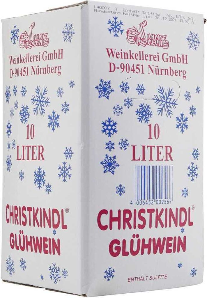 St Lorenz Norimberga Christkindl vin brulé di  10000ml Immagine del prodotto 