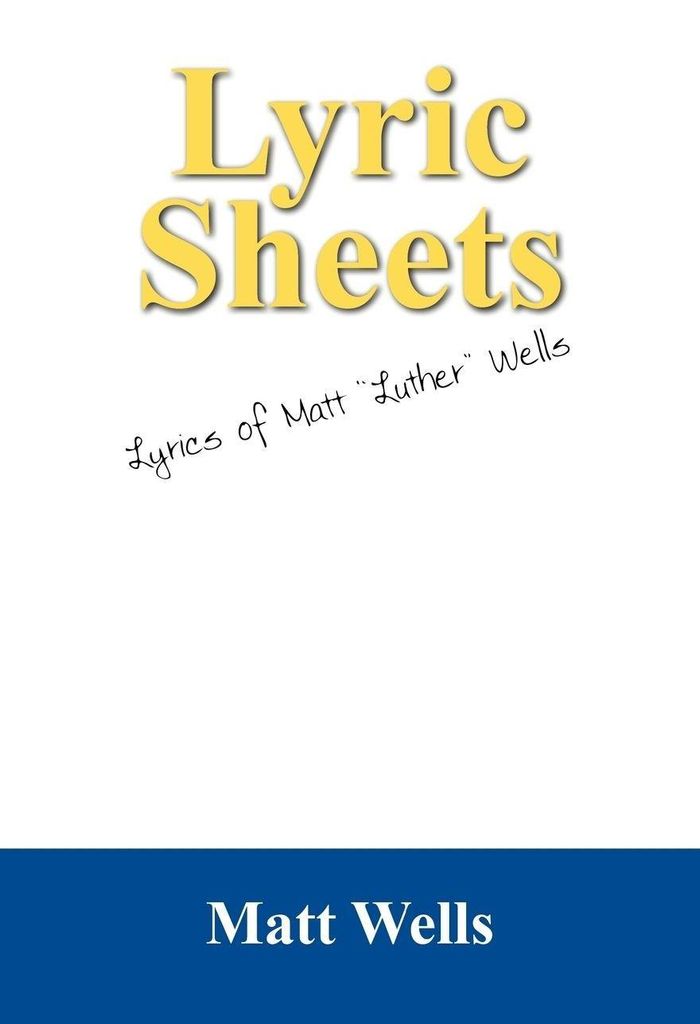 Lyric Sheets