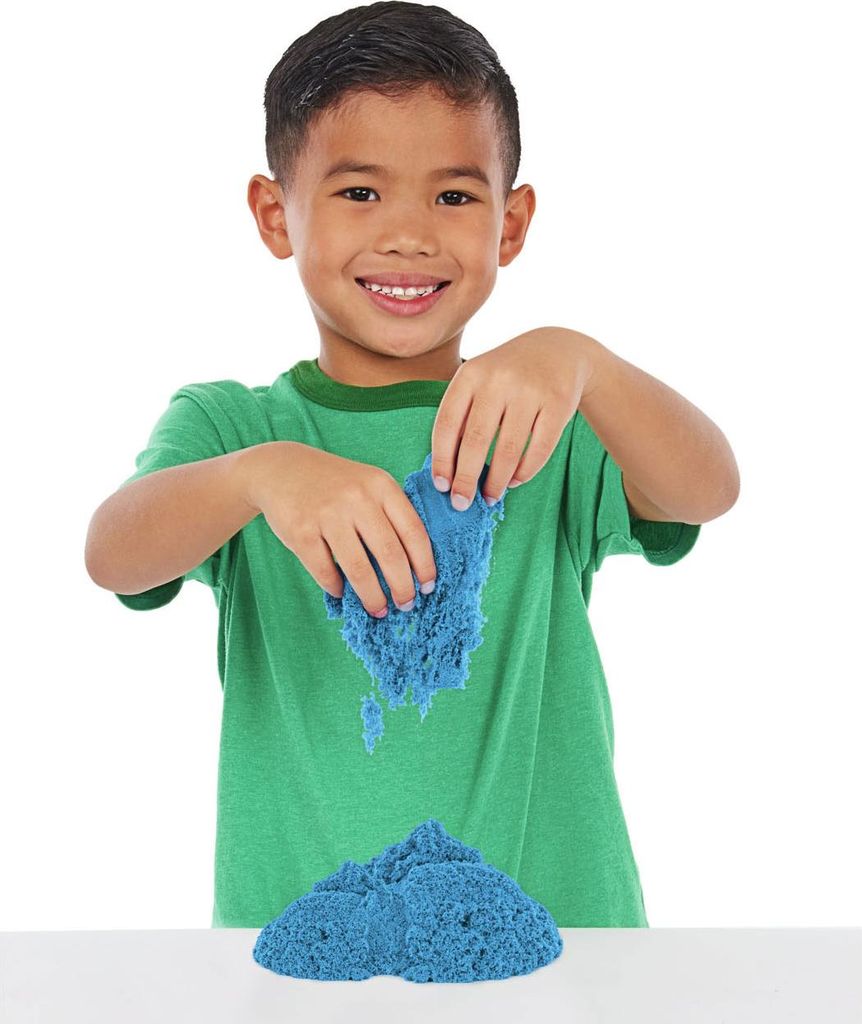 Kinetic Sand KNS ACK Sandbox Set V2 Blue FR GML, Piasek Zdjęcie produktu 