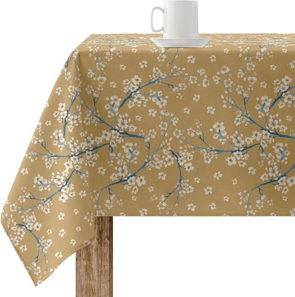 Tischdecke Belum 0120-330 Senf 100 x 155 cm Blomster