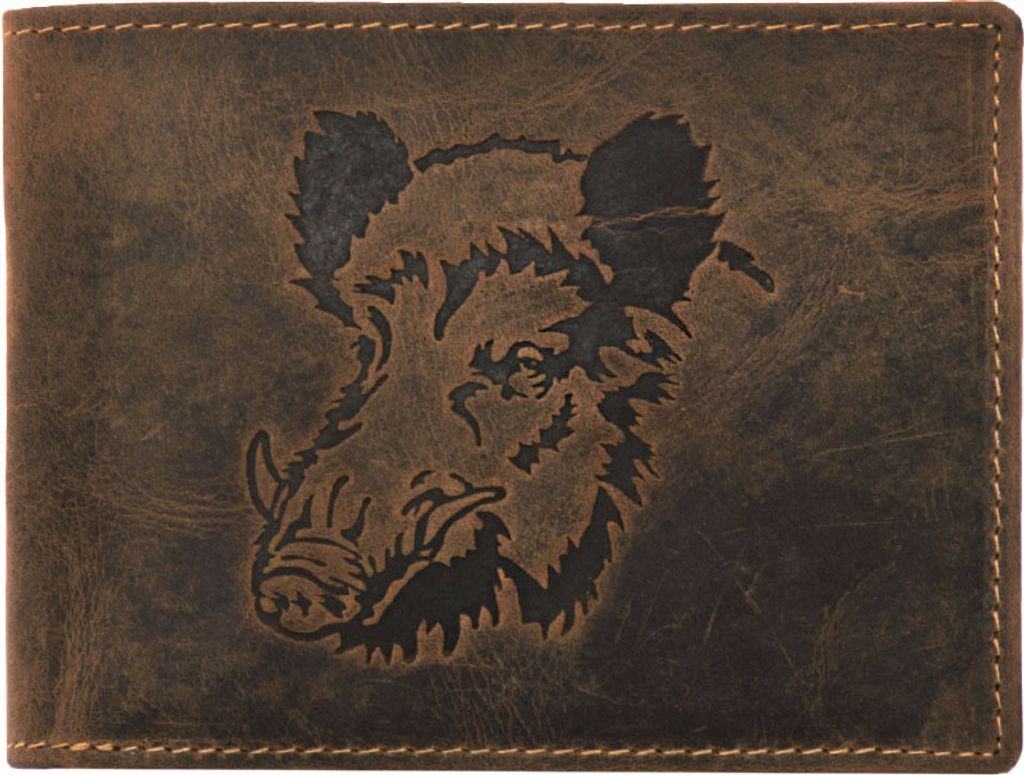 Green Burry Vintage Scheintasche 2tlg. Wild Boar" Leder Produktbild 