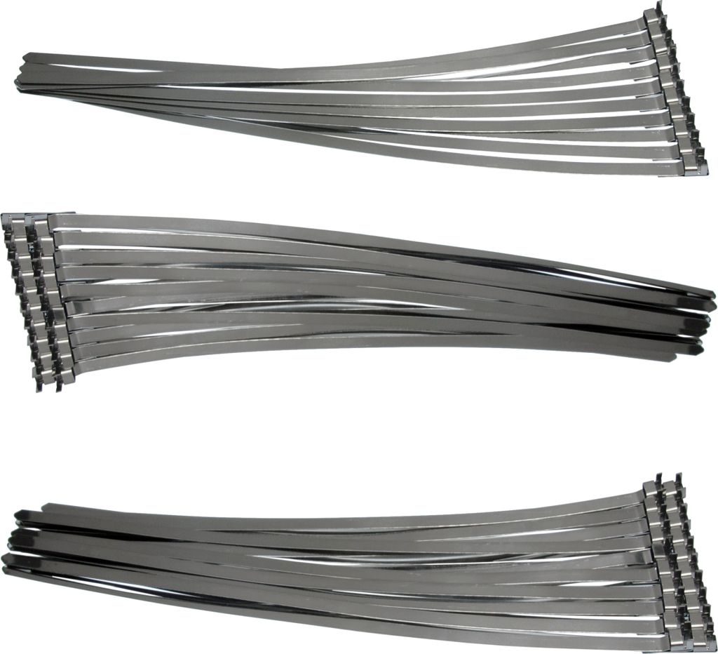 50 x Vorgefertigte Edelstahl 304SS Schlauchbandschelle Edelstahlschellen L480mm