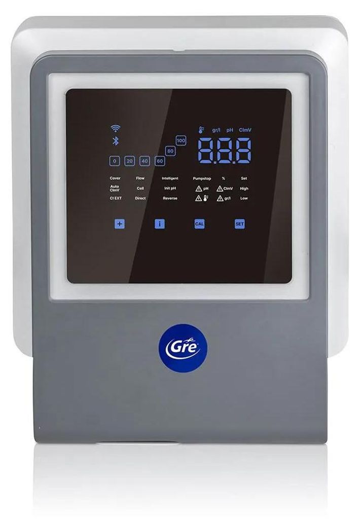 Gre Swc All In One 12g/h Up To 60m3 Salzwasserchlorinator Durchsichtig Durchsichtig One Size