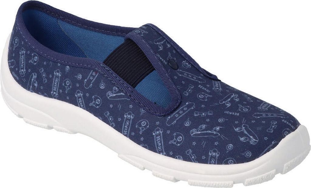 Jungen Hausschuhe Befado 975Y186 blau