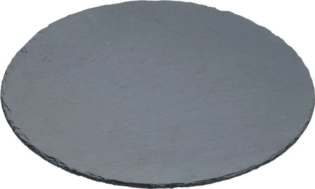Lazy Susan en Ardoise Noire Artesà 35cm avec Rotation Fluide à 360 Degrés