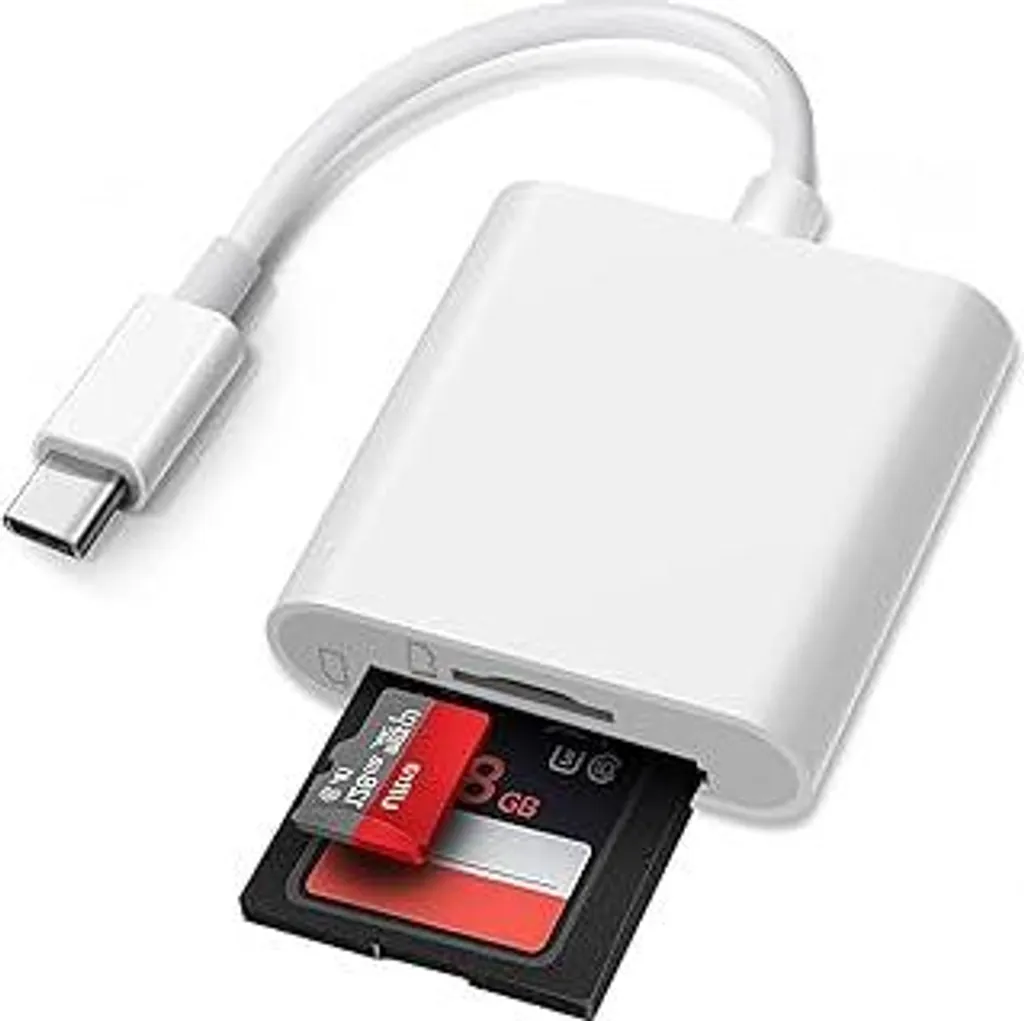 Lettore SD per iPhone 15 e iPad: Porta le tue Foto ovunque con USB-C