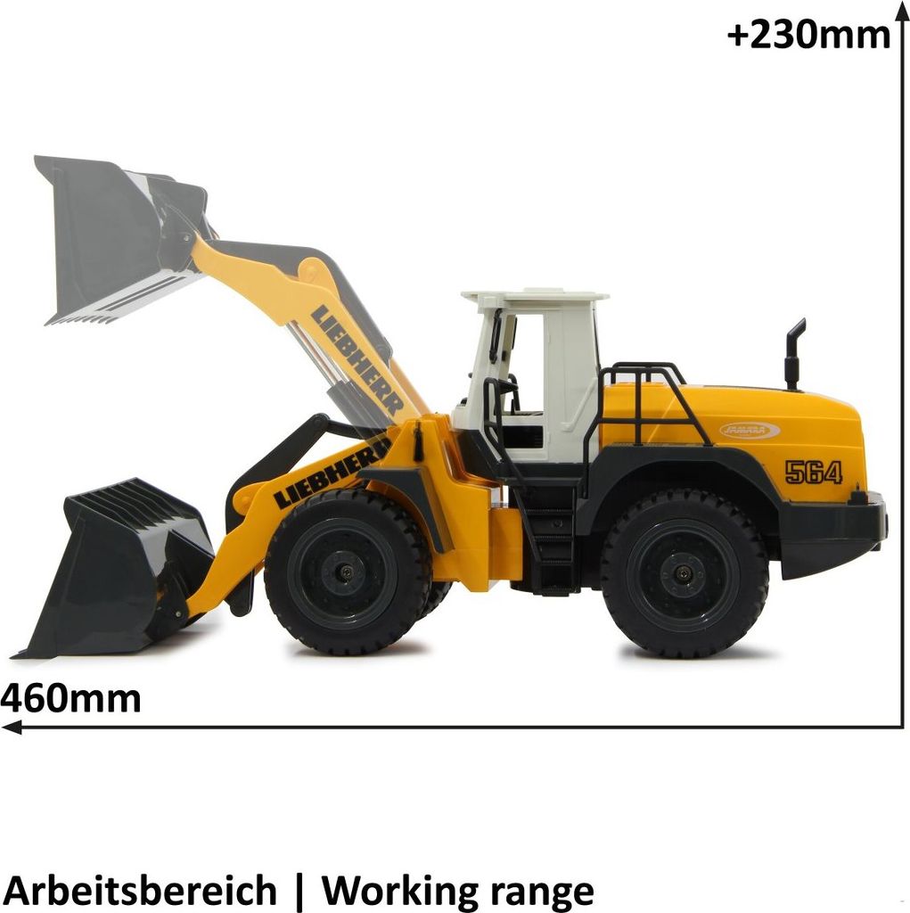 Jamara Radlader Liebherr 564 1:20 2,4G Produktbild 21