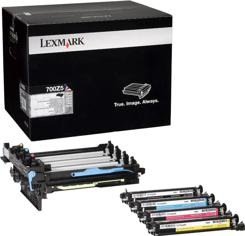 Solution d'Imagerie Lexmark Noir et Couleur pour Volume d'Impression Élevé