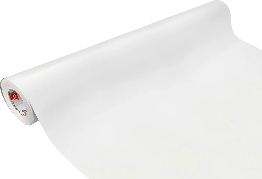 Klebefolie Möbel 105x200 cm - Weiß Matt