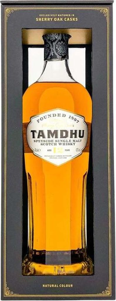 Tamdhu 12 Years + Box 700ml 43% Vol. Produktbild 