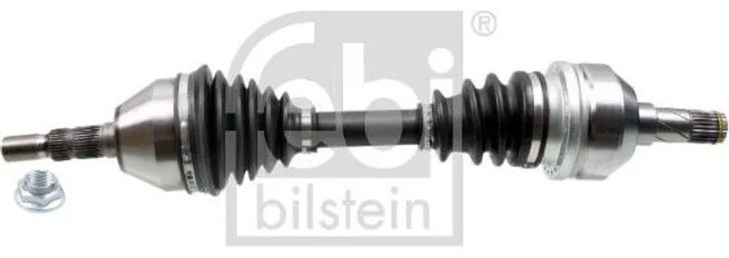 Arbre de transmission FEBI 181278 pour Astra H et Zafira OE 013214836