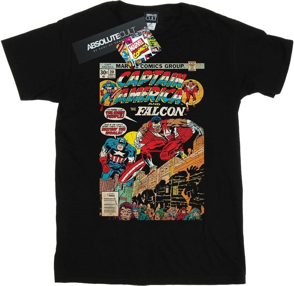 Marvel - T-Shirt für Herren BI37945 (3XL) (Schwarz)