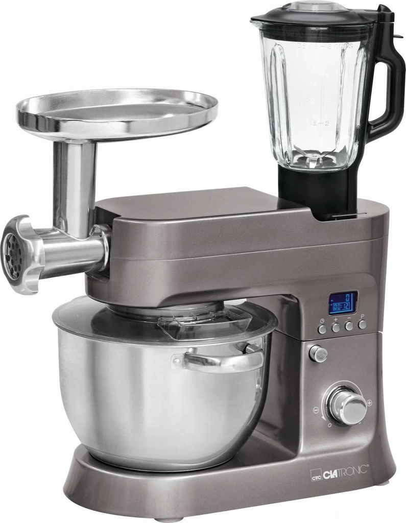 Clatronic KM 3674 - 6,2 l - Titan - Mixen - LCD - 1200 W - Obrázok produktu 