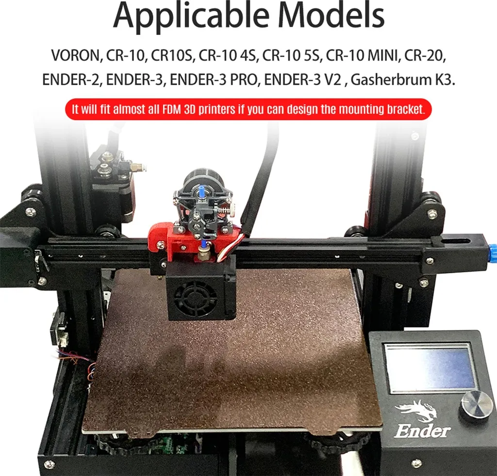 Extrudeuse Anti-Bouchage en Métal pour CR-10 et Usinage Précis 3D